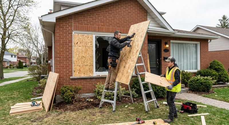 Board Up Service in Overland Park, KS