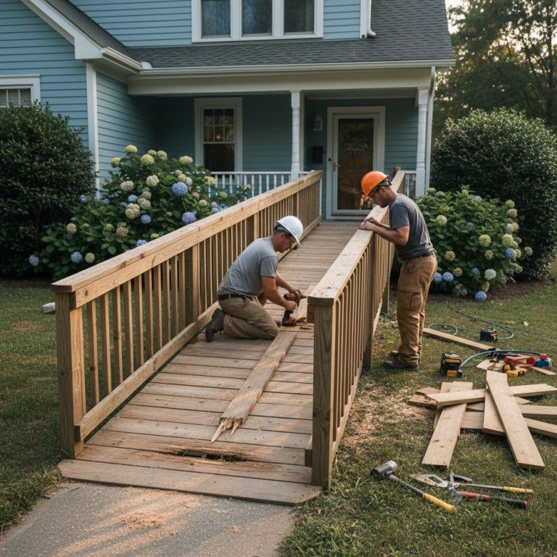 Disability Ramp Repair in Wilmington, NC