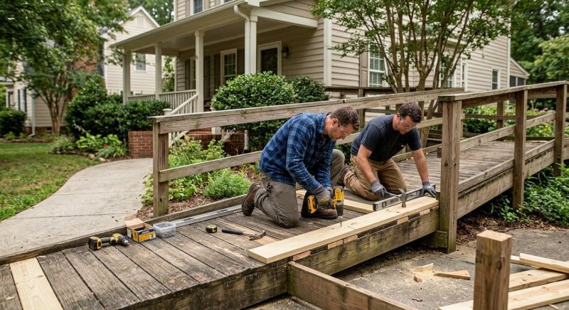 Wood Ramp Repair in Denver, CO